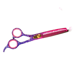 Ciseaux à effiler professionnels de 5,5 pouces les plus vendus – Excellent rapport qualité-prix, manche en acier inoxydable, outil de coupe de cheveux - Product Image 3