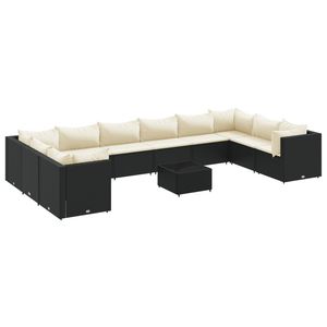 Conjunto de Muebles de Jardín Negros para Patio, Colección de Muebles de Exterior - Product Image 2