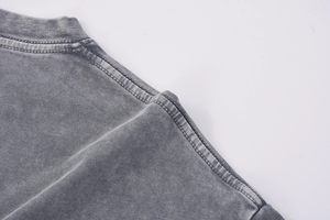 T-shirts en coton 100% de haute qualité, lavés, vente en gros, personnalisables, unisexes, t-shirts pour hommes, t-shirts pour femmes, effet délavé - Product Image 5