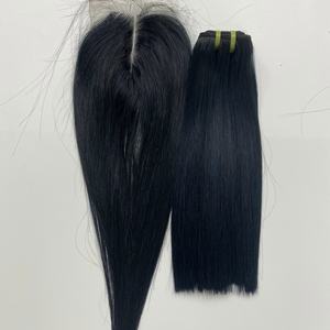 Perruques de cheveux chinois vierges du fabricant vietnamien professionnel femmes 2*6 13*6 fermeture à lacet lâche vague profonde droite - Product Image 5