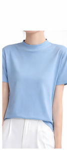 Camiseta de Algodón Estampada Personalizada al por Mayor para Mujer, Diseño DIY Personalizado de Verano, Camiseta Informal a la Moda - Product Image 2