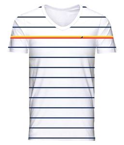 เสื้อยืดคอกลมสำหรับผู้ชายเสื้อคอกลมผ้าคอตตอน100% พิมพ์ลายตามสั่ง - Product Image 5