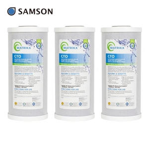 Filtre à eau en bloc de carbone Nsf 42 pour la réduction des PFAS, pièces détachées pour filtre à eau - Product Image 1
