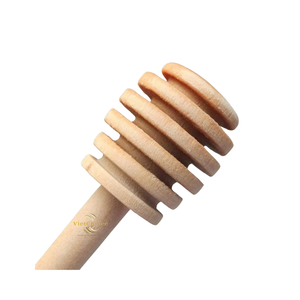 Cuchara de madera de primera calidad para miel, hecha a mano con madera natural para tarro de miel - Product Image 1