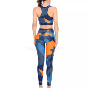 Nouvel ensemble de yoga pour femmes, design tendance, prix bas, service OEM, effet push-up, vêtements de sport pour femmes, ensemble de yoga pour femmes en vente - Product Image 2