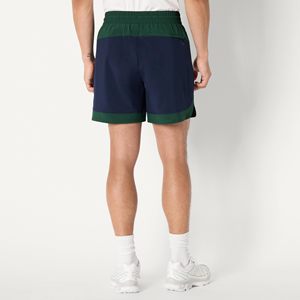 Shorts bleus et verts pour hommes, shorts de jogging en coton, shorts de sport pour hommes, taille élastique, shorts en coton uni pour hommes - Product Image 3