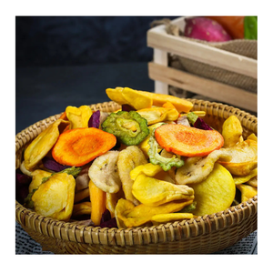 [MEILLEURE NOTATION] Fruits et légumes séchés mélangés Blue Lotus, collation sucrée pure, emballée sous vide, délicieuse garniture pour porridge à l'avoine - Product Image 1