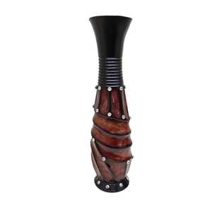 Maceta Decorativa de Madera Hecha a Mano para Interiores - Product Image 1