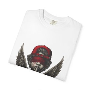T-shirt col rond unisexe en coton épais blanc pour homme, impression graphique personnalisée OEM, écologique, séchage rapide, logo imprimé sur mesure, streetwear - Product Image 5