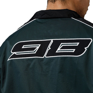 Custom Waterproof Windproof windbreaker Sports jacket for men Reflective Striped Piping Jackets Running Nylon Fabric Varsity <b>Top</b> - Product Image 5