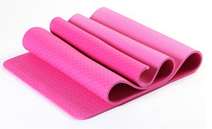 Yoga Mat Non Slip Pilates PVC <b>Rubber</b> 5mm to 8mm High Quality PU <b>Rubber</b> Soft Sticky Gym Mats Eco Friendly - Product Image 1
