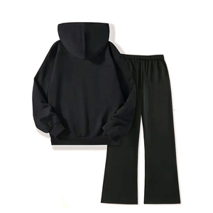 Survêtement décontracté d'hiver personnalisé pour femme avec strass, grande taille, écologique, haut personnalisable, survêtement pour femme avec strass - Product Image 2