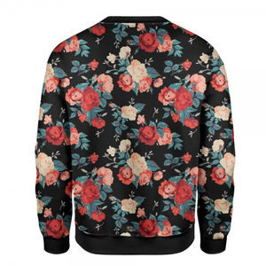Sweat-shirts imprimés floraux sublimés pour hommes, vêtements de mode, design personnalisé, sweat-shirts sublimés de qualité supérieure à prix abordable - Product Image 2