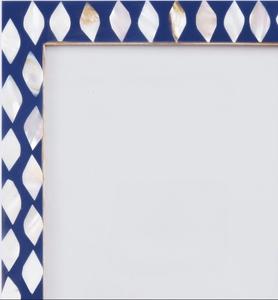 Chipset Natural hecho a mano para una elegancia limpia Marco de incrustaciones de nácar contemporáneo Chipset pegado a mano para una decoración elegante - Product Image 2