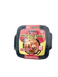 Sopa de Kimchi Dokkaebi Ramen 280G, Olla Autocalentable, Comida Lista para Comer con Oden - Product Image 3