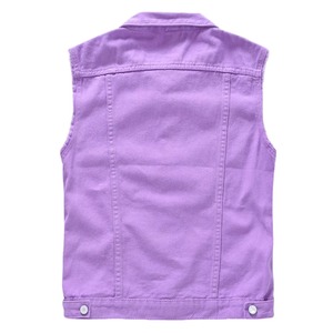 Gilet en jean pour homme sans manches, lavable, confortable, anti-boulochage, haute résistance, dernière version, anti-rétrécissement, le meilleur gilet en jean pour homme - Product Image 2