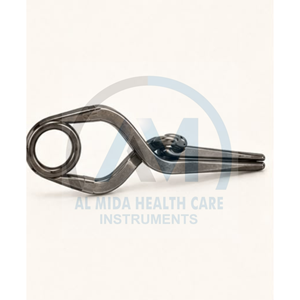Al Mida Healthcare AMHC-R-37 Instrument chirurgical 60mm X 22mm Pince manuelle en métal pour chirurgie vasculaire Certifié CE Classe I - Product Image 4