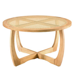 Mesa de centro redonda de ratán Nahunta Muebles duraderos y elegantes - Product Image 6