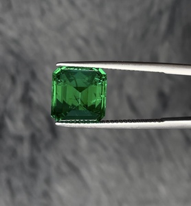 Fine Quality Natural Zambian Emerald Square Cut Green Loose Emerald Gemstone for Jewelry Making - Product Image 4