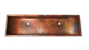 copper sink exclusive bathroom fixture copper <b>basin</b> unique home decor copper sink custom interior solution copper <b>basin</b> bespoke - Product Image 2