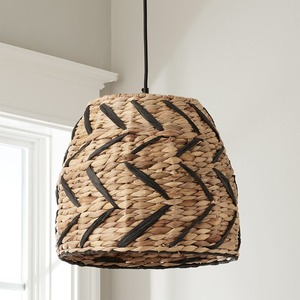 Natural Woven Water Hyacinth Lampshade for Home Patio Decor Lighting Pendant <b>Light</b> Lamp Cover Made in Vietnam - Product Image 5
