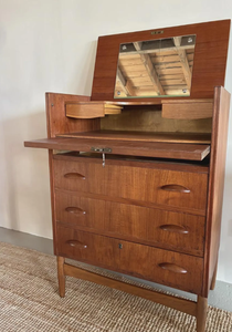 Armario de Madera para Dormitorio, Muebles Clásicos de Caoba para Interiores, Muebles de Reproducción Antigua, Armario de Madera - Product Image 6