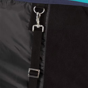 Couverture pour chevaux personnalisée en polyester imperméable toutes saisons, intérieur/extérieur, avec doublure en nylon, légère, pour l'équitation - Product Image 4