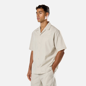 Conjunto de Camiseta Oversize para Hombre con Hombros Caídos, Personalizable con Logotipo, Transpirable, de Verano, de Algodón, Estilo Urbano, Vintage, de Lujo, Conjuntos Lisos para Hombre - Product Image 6
