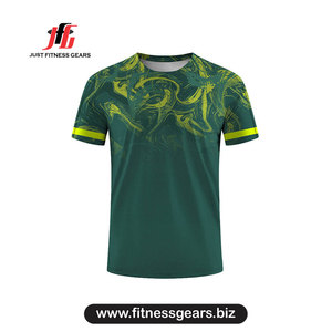 Camiseta de Manga Corta con Cuello Redondo, Camuflaje, Corte Regular, Secado Rápido, Deportiva, Tejido de Poliéster, Estampado por Sublimación - Product Image 5