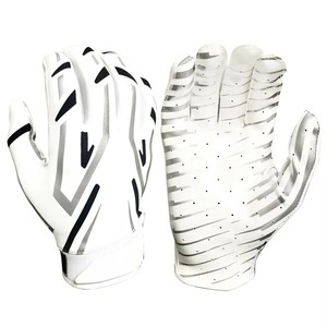 Guantes de Receptor de Fútbol Americano de Nuevo Estilo, Personalizados, con Muestra Gratuita, Impresión de Alta Calidad, Antideslizantes, con Cámara de Butilo - Product Image 5