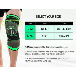 ปลอกรัดเข่าแบบออกแบบเอง 7 มม. ทำจากนีโอพรีน สำหรับออกกำลังกาย ฝึกซ้อม ยกน้ำหนัก และใช้ในยิม - Product Image 2