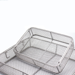 Rectangle Stainless Steel <b>Bread</b> <b>Basket</b> Rectangle Clothing Metal Storage <b>Basket</b> - Product Image 2
