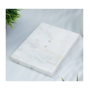 Support à Savon en Marbre Style Européen pour Maison et Hôtel, Accessoire de Cuisine, Prix de Gros, Porte-Savon en Pierre Naturelle - Product Image 6