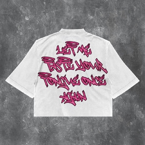 Camiseta corta personalizada para mujer, algodón premium estadounidense, logotipo personalizado, top corto, estilo moderno, ropa de gimnasio, tela suave y transpirable - Product Image 2