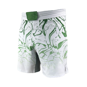 Customized Muay Thai Boxing Shorts <b>for</b> <b>Men</b> Stretch Lightweight Breathable High Quality <b>Trunk</b> with Tall Waist Lettering Waistband - Product Image 1