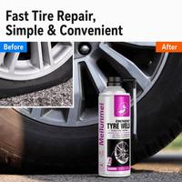 Emergency Tire Repair Inflator Spray450ml Car Tyre Puncture Sealant Quick Inflation Seal Fluid for Motorcycle Auto Emergency Use