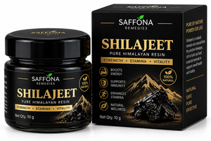 Saffona Shilajeet Pure <b>Himalayan</b> Resin Natural Mineral Resin 10g Premium Herbal Product - Product Image 3