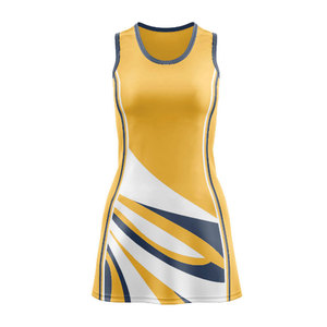 Nouveaux uniformes de netball personnalisés par sublimation pour femmes, tenue de netball d'équipe personnalisée avec logo de marque sur mesure, respirante - Product Image 5