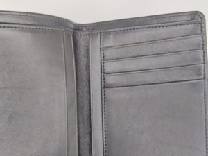 Porte-cartes de haute qualité pour hommes, portefeuilles en cuir véritable, fabrication haut de gamme, OEM, vente en gros, doublure RFID luxueuse et douce - Product Image 4