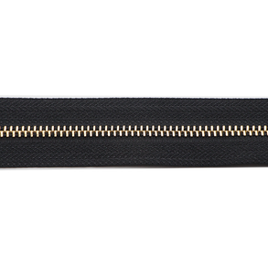 Vente Flash : Fermeture Éclair Métallique à Bout Ouvert, Logo Personnalisé, Taille et Couleur du Ruban Personnalisables, Fermetures Éclair Longues en Chaîne Métallique - Product Image 2