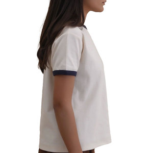 T-shirt de sport pour femme Solid Trader, haut de gamme, extensible, respirant, à séchage rapide, texture lisse, élégant - Product Image 2
