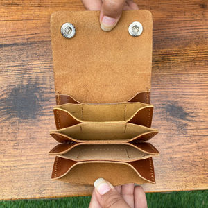 Multifunctional Rael Genuine Leather ID <b>Card</b> <b>Holder</b> <b>Wallet</b> Fashionable and Stylish High Quality RFID Blocking <b>Wallet</b> for Unisex - Product Image 6