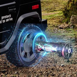 12V 7A 30W * 2 con avvio a un pulsante 4WD sedile in pelle ad alta/bassa velocità luce anteriore Display 2.4G R/C cintura di sicurezza quattro ruote RC auto - Product Image 4