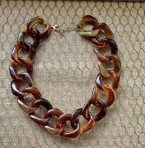 <b>Resin</b> Necklace Epoxy craft necklace jewelry - <b>Resin</b> art craft trendy design <b>clear</b> <b>resin</b> classic polished from India - Product Image 1