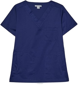 Uniformes médicos de hospital Unisex de alta calidad, uniformes de enfermera de manga corta cómodos, tela de lona, opciones de talla grande - Product Image 1