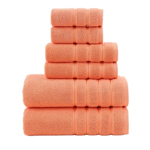 Serviettes de bain en coton de qualité spa d'hôtel personnalisées Ensembles de serviettes de bain douces absorbantes en vrac Vente en gros Fabricant OEM avec logo personnalisé - Product Image 2