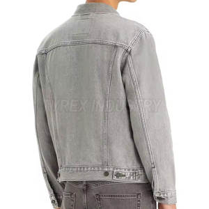 Chaqueta de Mezclilla para Hombre, Informal, para Uso en Exteriores, con Diseño Personalizado y Fabricación Profesional, Corte Ajustado - Product Image 2
