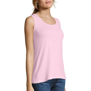 เสื้อกล้ามออกกำลังกายผู้หญิงแบบใหม่ขายส่ง รับสกรีนโลโก้ เนื้อผ้านุ่ม ไร้ตะเข็บ เหมาะสำหรับโยคะ ฟิตเนส และยิม - Product Image 3