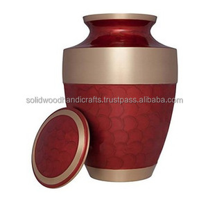 Urnas para adultos de latón de nuevo diseño, urnas hechas a mano para urnas decorativas para hombres y mujeres, urnas funerarias con alta calidad - Product Image 3