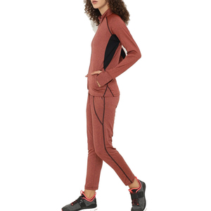Conjunto Deportivo de Invierno para Mujer, a la Moda, de Manga Larga, con Capucha y Pantalones a Juego, Mezcla de Algodón, Dos Piezas, Cómodo y Casual 2026 - Product Image 4